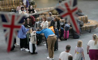 Rail strike in Britain