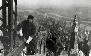 Εργάτης στο Empire State Building