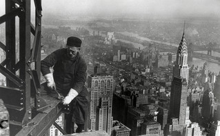 Εργάτης στο Empire State Building Εργάτης στο Empire State Building