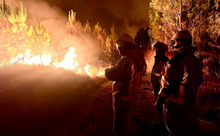 Fires in France