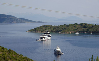 Το γιοτ του Εγιάλ Όφερ στην Ιθάκη