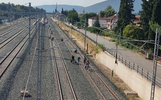 Εκτροχιασμός τρένου στην Τιθορέα Εκτροχιασμός τρένου στην Τιθορέα