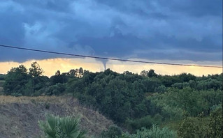 Υδροστρόβιλοι στην Κεφαλονιά Υδροστρόβιλοι στην Κεφαλονιά