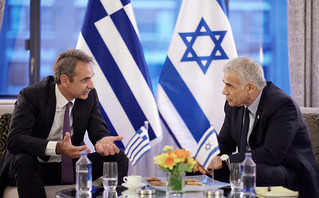 Συνάντηση Μητσοτάκη με τον πρωθυπουργό του Ισραήλ Υair Lapid