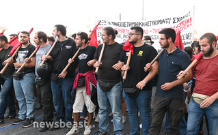 Πορεία φοιτητών για την πανεπιστημιακή αστυνομία Πορεία φοιτητών για την πανεπιστημιακή αστυνομία