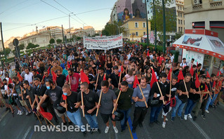 Πορεία φοιτητών για την πανεπιστημιακή αστυνομία