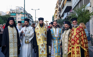 ΑΦΙΞΗ ΤΗΣ ΕΙΚΟΝΑΣ ΤΗΣ ΠΑΝΑΓΙΑΣ ΣΟΥΜΕΛΑ ΣΤΟΝ ΙΕΡΟ ΝΑΟ ΑΓΙΟΥ ΔΗΜΗΤΡΙΟΥ ΑΜΠΕΛΟΚΗΠΩΝ