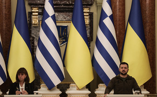 Η Κατερίνα Σακελλαροπούλου στο Κίεβο Η Κατερίνα Σακελλαροπούλου στο Κίεβο