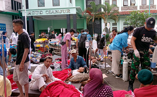 Σεισμός στην Ινδονησία: Ινδονησία: Τουλάχιστον 56 οι νεκροί από το σεισμό στη Δυτική Ιάβα, σύμφωνα με νέο απολογισμό44 νεκροί