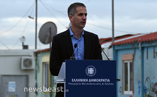 Στην τελετή παράδοσης της δομής του Ελαιώνα στον δήμο Αθηναίων ο Μητσοτάκης