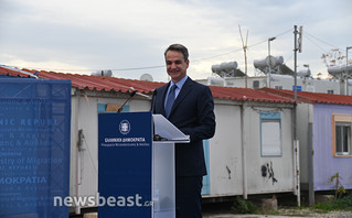 Στην τελετή παράδοσης της δομής του Ελαιώνα στον δήμο Αθηναίων ο Μητσοτάκης Στην τελετή παράδοσης της δομής του Ελαιώνα στον δήμο Αθηναίων ο Μητσοτάκης
