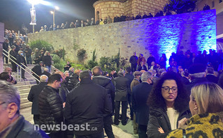 Αναμονή για την ομιλία του Πρωθυπουργού στο Ηράκλειο Κρήτης Αναμονή για την ομιλία του Πρωθυπουργού στο Ηράκλειο Κρήτης