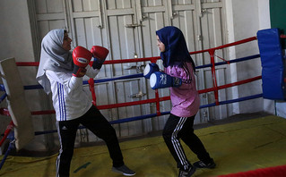 Άνοιξε στη Γάζα ο πρώτος σύλλογος πυγμαχίας για γυναίκες &#8211; «Πριν κάναμε προπόνηση σε ένα μικρό γκαράζ»
