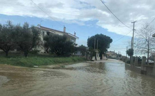 Σοβαρά προβλήματα από την κακοκαιρία στη Δυτική Αχαΐα: Πλημμύρες σε Αλυκές και Μετόχι
