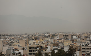 Αφρικανική σκόνη στην Αθήνα Αφρικανική σκόνη στην Αθήνα
