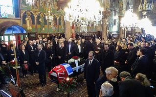 Κηδεία του βουλευτή του ΣΥΡΙΖΑ, Νεκτάριου Σαντορινίου
