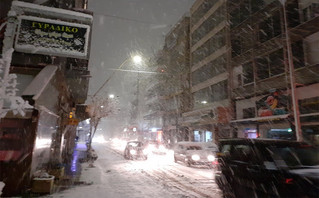 Σε λευκό κλοιό ξυπνά η Μαγνησία Σε λευκό κλοιό ξυπνά η Μαγνησία