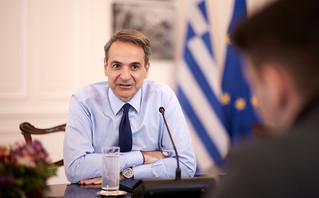 Συνάντηση του Κυριάκου Μητσοτάκη με το 1ο ΓΕΛ Ελευσίνας Συνάντηση του Κυριάκου Μητσοτάκη με το 1ο ΓΕΛ Ελευσίνας