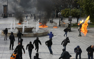 Τι λέει η αστυνομία για τα σημερινά επεισόδια στο κέντρο της Αθήνας