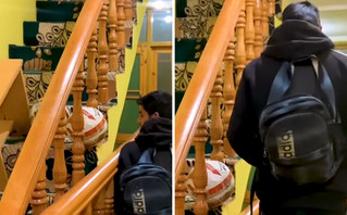 Ένας αρκετά&#8230; ανορθόδοξος τρόπος να βάλεις την μπάλα στην τσάντα