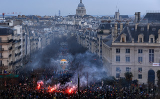 Διαμαρτυρίες στη Γαλλία για τις συντάξεις