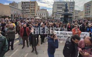 Στους δρόμους η Πάτρα για τα Τέμπη