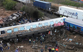 Σύγκρουση τρένων στα Τέμπη Σύγκρουση τρένων στα Τέμπη