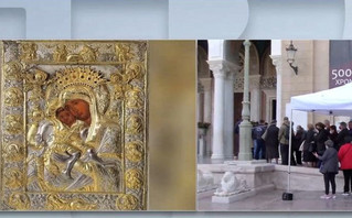 Πλήθος κόσμου στη Μητρόπολη Αθηνών – Μέχρι και τη Δευτέρα η εικόνα της Παναγίας του Άξιον Εστί