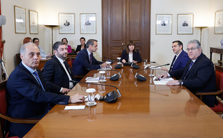 Στο Προεδρικό Μέγαρο οι πολιτικοί αρχηγοί Στο Προεδρικό Μέγαρο οι πολιτικοί αρχηγοί