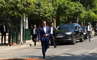 Στο Προεδρικό Μέγαρο οι πολιτικοί αρχηγοί Στο Προεδρικό Μέγαρο οι πολιτικοί αρχηγοί