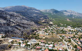 Αεροφωτογραφίες από Αγία Παρασκευή - Μενίδίου πρόποδες Πάρνηθας