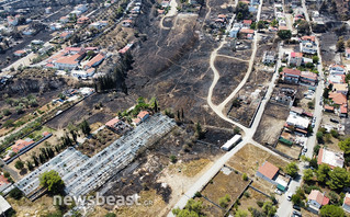 Αεροφωτογραφίες από Αγία Παρασκευή - Μενίδίου πρόποδες Πάρνηθας