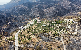 Αεροφωτογραφίες από Λεωφόρο Φυλής προς Χασιά και μονή Κλειστών