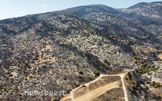 Αεροφωτογραφίες Μενίδί Πλησίον Στρατοπέδου Καποτά