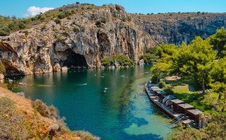 Λίμνη Βουλιαγμένης, Αττική Λίμνη Βουλιαγμένης, Αττική