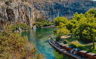 Λίμνη Βουλιαγμένης, Αττική Λίμνη Βουλιαγμένης, Αττική