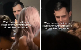 Η αμήχανη στιγμή που αστυνομικός πήγε να κάνει παρατήρηση για φασαρία σε πάρτι και τον πέρασαν για… στρίπερ
