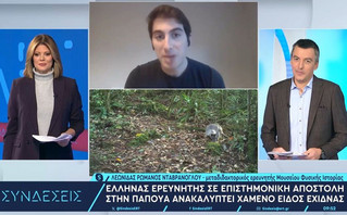 Έλληνας ερευνητής σε επιστημονική αποστολή στην Παπούα ανακαλύπτει χαμένο είδος έχιδνας