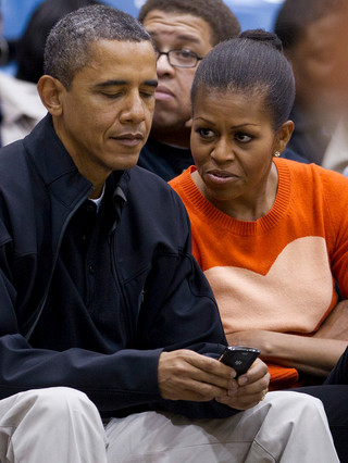 Ο Μπαράκ και η Μισέλ Ομπάμα