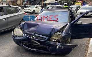 Tρία τροχαία και τέσσερις τραυματίες μέσα σε μισή ώρα στη Θεσσαλονίκη Tρία τροχαία και τέσσερις τραυματίες μέσα σε μισή ώρα στη Θεσσαλονίκη