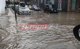 Ισχυρές βροχές πλήττουν την Πάτρα Ισχυρές βροχές πλήττουν την Πάτρα