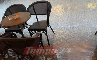 Ισχυρές βροχές πλήττουν την Πάτρα Ισχυρές βροχές πλήττουν την Πάτρα