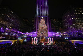 Χριστουγεννιάτικο δέντρο στο Rockefeller Center Χριστουγεννιάτικο δέντρο στο Rockefeller Center