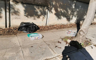 Φωτογραφίες με τη βόμβα που εντοπίστηκε στην Πολυτεχνειούπολη, κοντά στην έδρα των ΜΑΤ Φωτογραφίες με τη βόμβα που εντοπίστηκε στην Πολυτεχνειούπολη, κοντά στην έδρα των ΜΑΤ