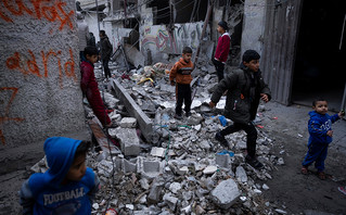 Παλαιστίνιοι στη Γάζα