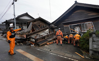Φονικός σεισμός στην Ιαπωνία