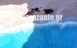 Τεράστια φθορά στο πλοίο “Παναγιώτης” στην παραλία του Ναυαγίου Τεράστια φθορά στο πλοίο “Παναγιώτης” στην παραλία του Ναυαγίου
