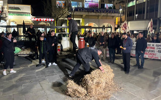 Διαμαρτυρίες αγροτών στην Καρδίτσα