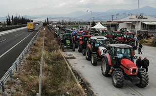 Κάθοδος αγροτών με τρακτέρ στην Αθήνα