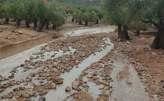 Καταστροφές λόγω της κακοκαιρίας στη Σαμοθράκη Καταστροφές λόγω της κακοκαιρίας στη Σαμοθράκη